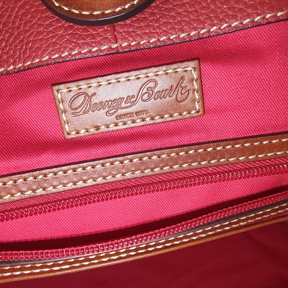 Dooney & Bourke Russell large pebbled leather tote EUC - Picture 7 of 9